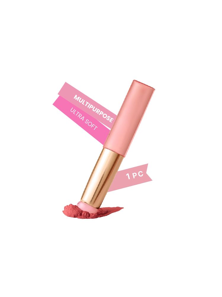 Rhe Cosmetics Softtouch, Silicone Lip Applicator - Baby Pink,gold-image-11