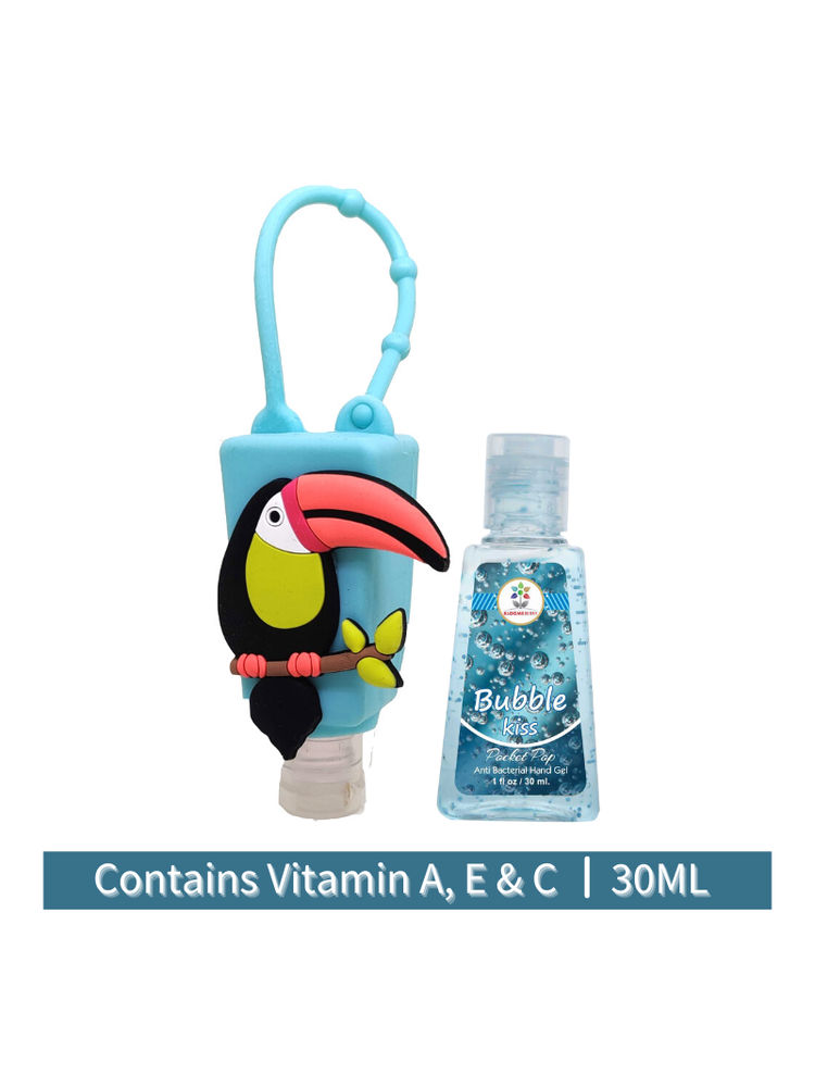 Bloomsberry Bird Holder with Bubble Kiss Antibacterial Hand Gel-image-15