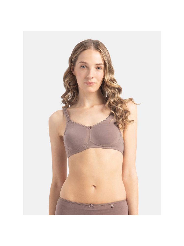 Jockey 1250 Wirefree Non Padded Cotton Elastane Everyday Bra-picture-27