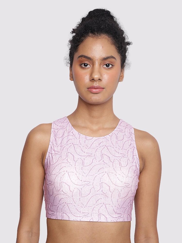 La Intimo Kilton Twin Shoulder Tankini Upper Bikini Top-image-38