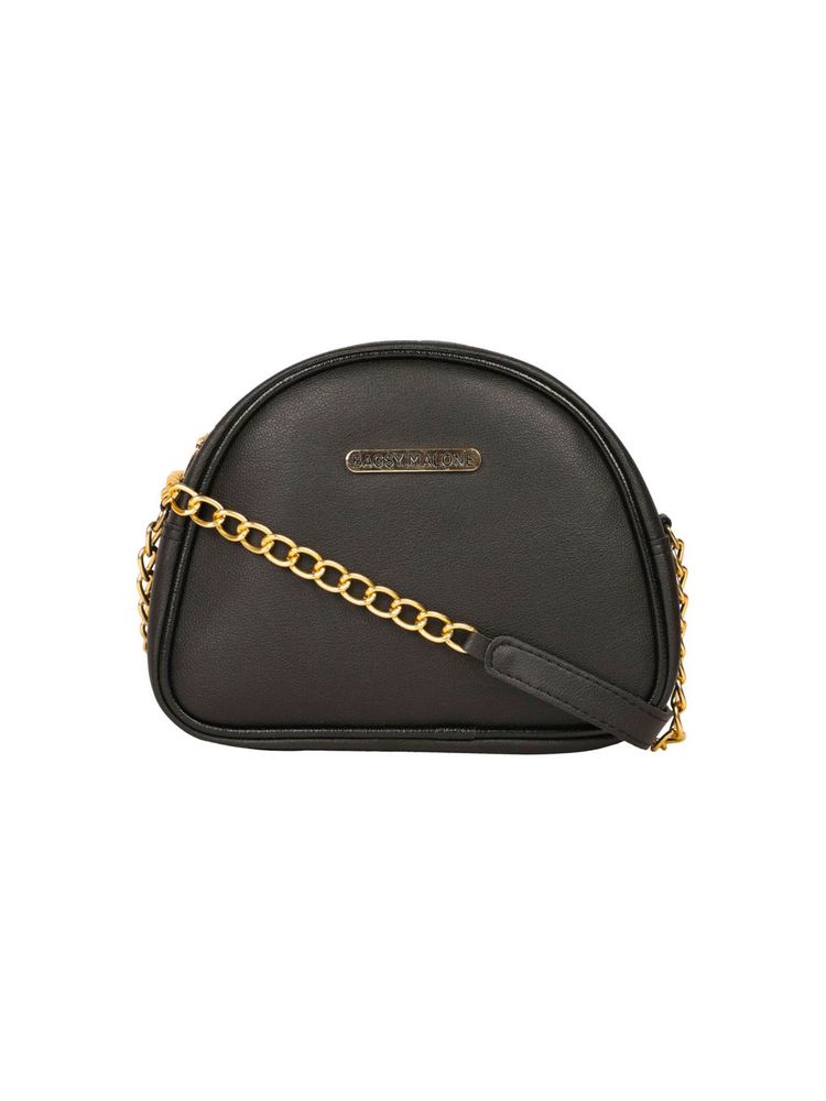 Bagsy Malone Black Stylish Sling Bag-picture-33