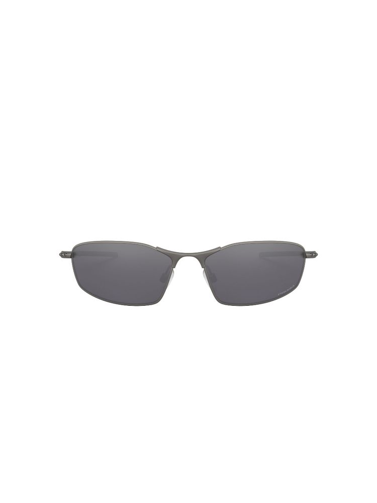 Oakley 0OO414141410160 Light Grey Prizm Whisker Wraparound Sunglasses (60 mm)-picture-17