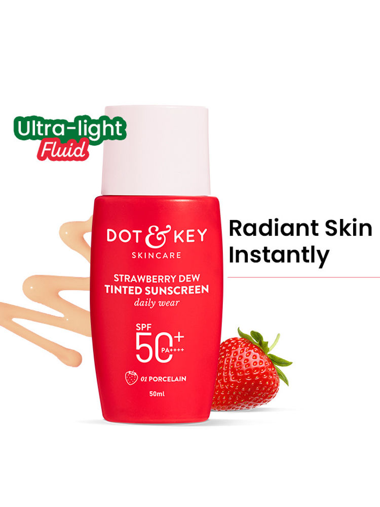 Dot & Key Strawberry Dew Tinted Sunscreen SPF 50+ PA++++