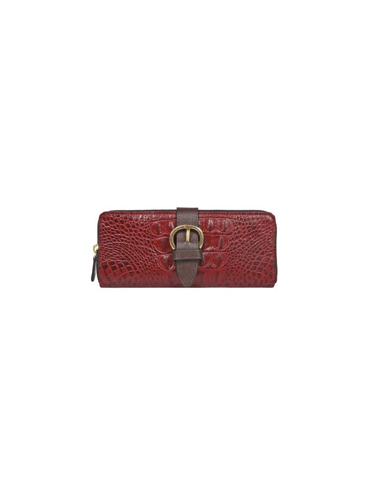 Hidesign Eliza W1 Rf Sb Women Wallets Maroon (S)-picture-17