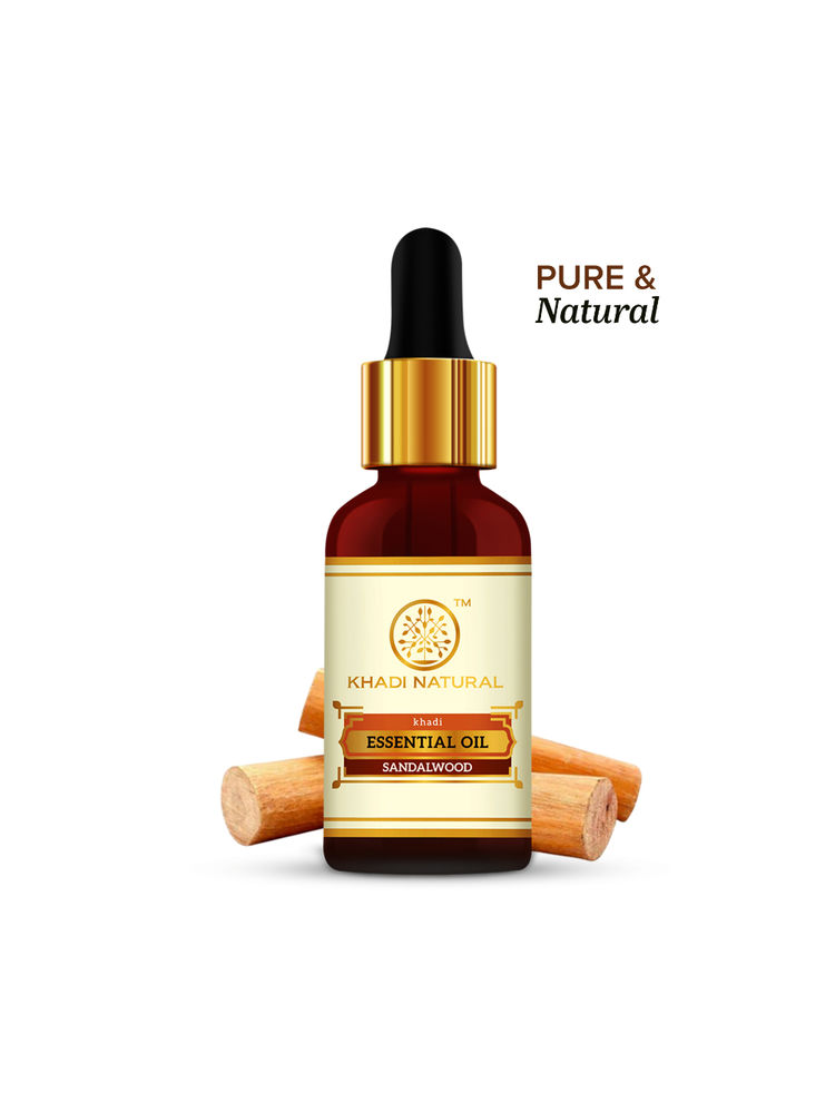 Khadi Natural Sandalwood Essential Oil to Restore Balance and Bring Calm Vibes-picture-18