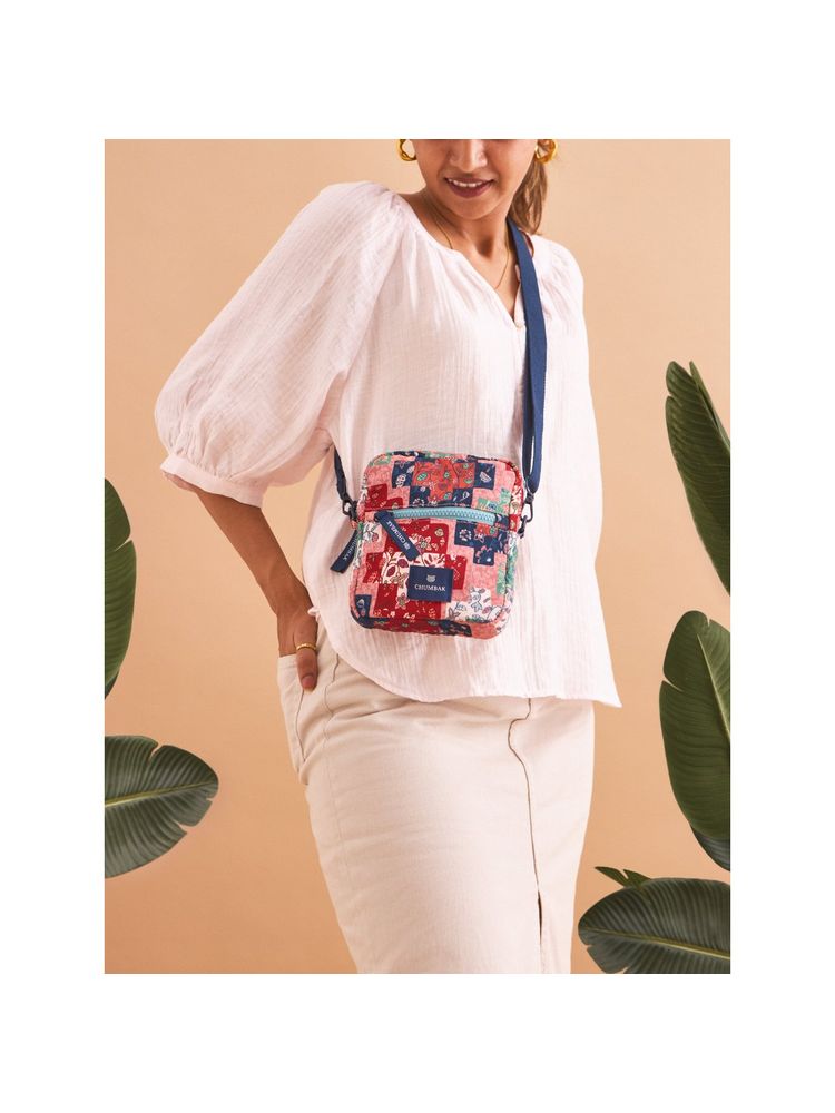 Chumbak Mini Resort Batik Patchwork Crossbody Bag-picture-17