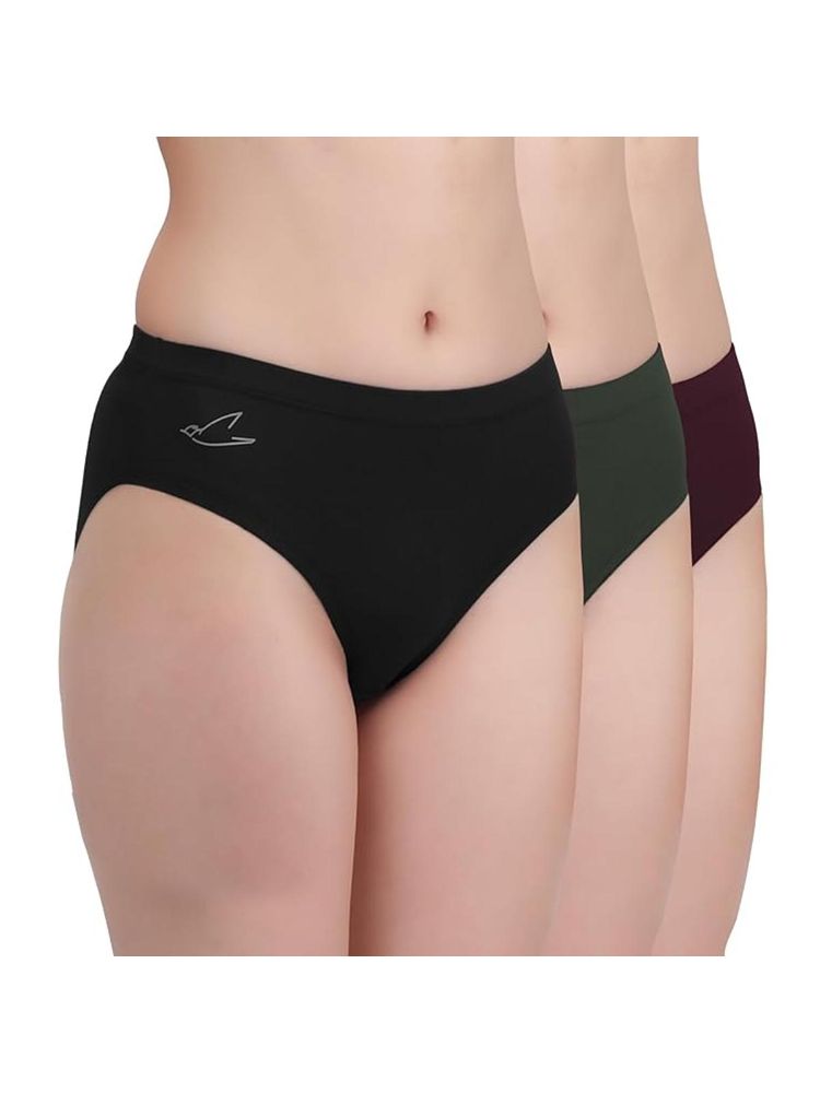 FREECULTR Womens Micro Modal Mid Rise Hipster with Medium Rear Coverage (Pack of 3)-picture-20