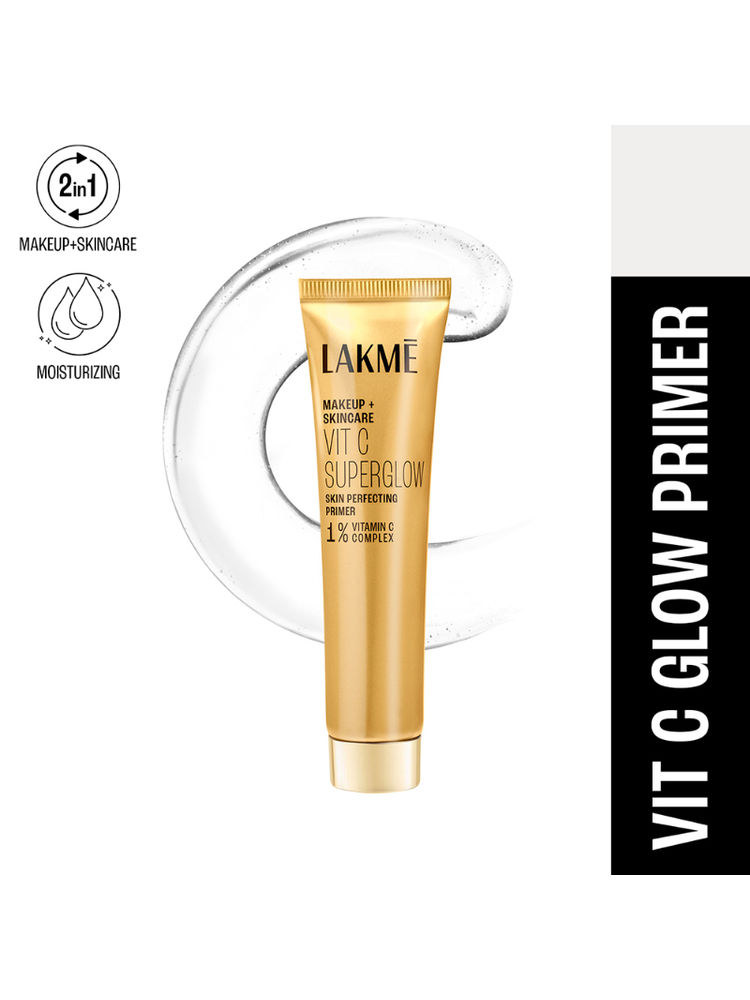 Lakme Vitamin C Superglow Skin Perfecting Primer with 1 % Vit C