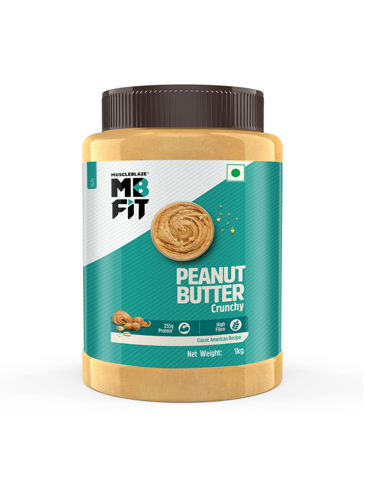 MuscleBlaze Peanut Butter With Added Omega - Crunchy