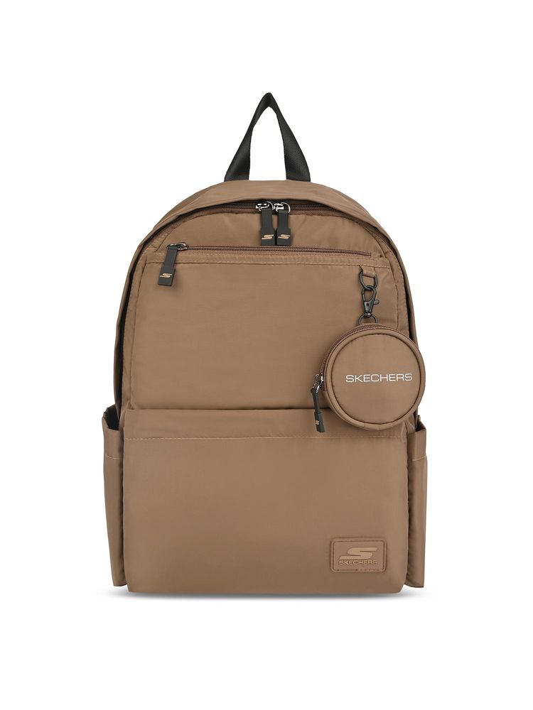 SKECHERS Unisex Micro Brown Polyester Single Compartment Backpack & Pouch-picture-12