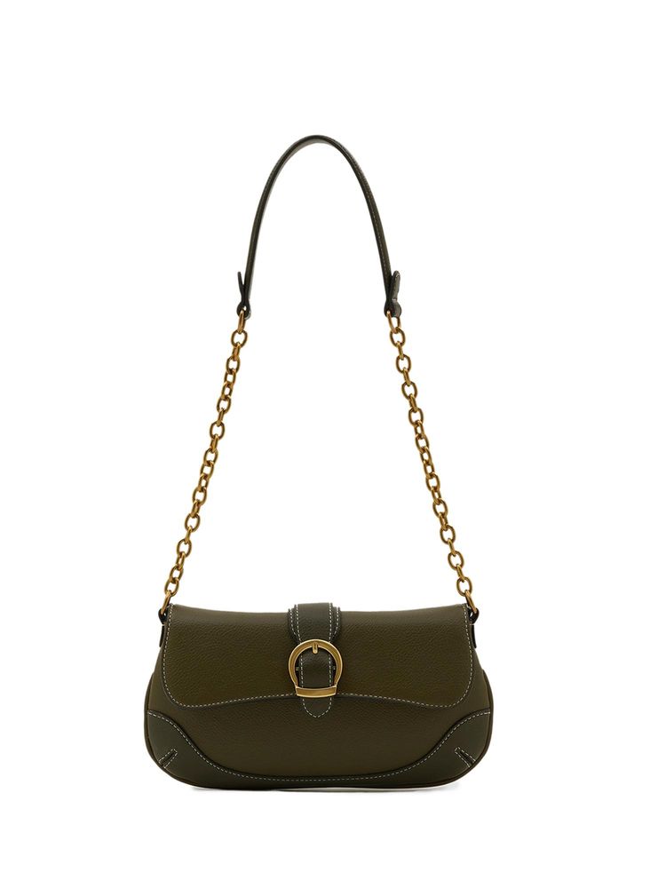 MIRAGGIO Eveie Solid Green Small Handbag-picture-19