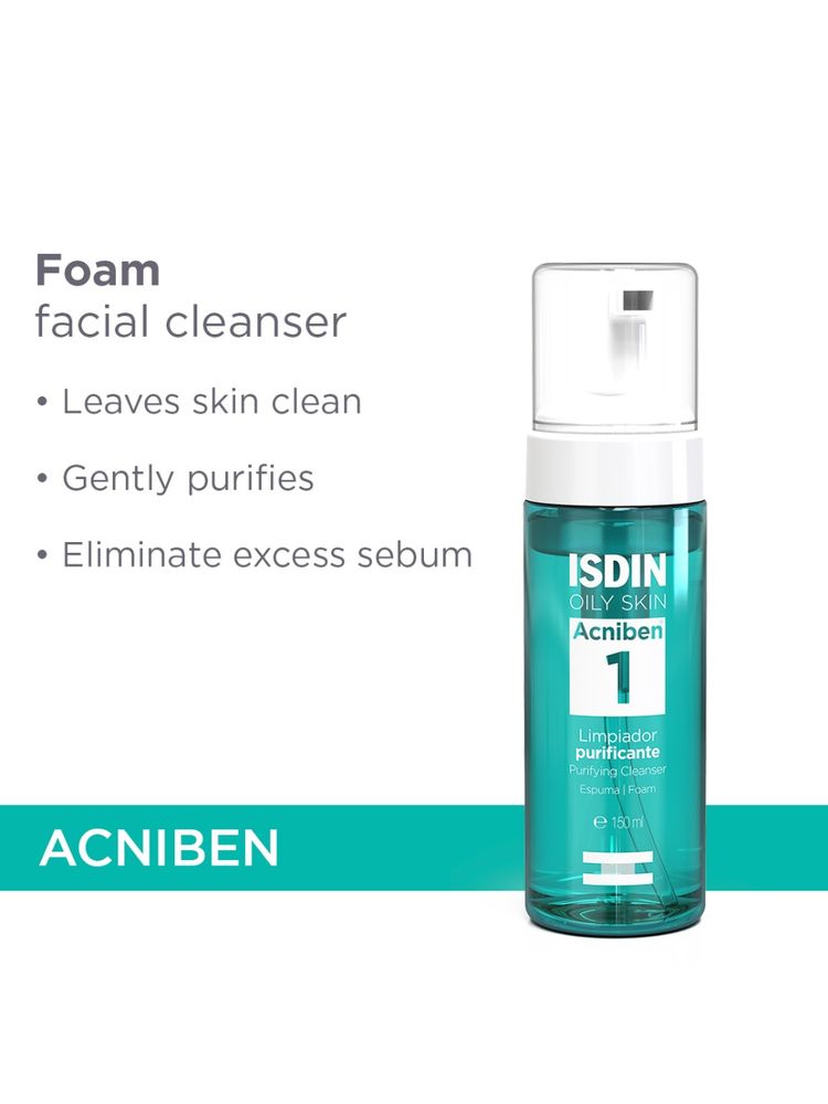 ISDIN Acniben Facial Cleanser Foam Teen Skin-picture-16