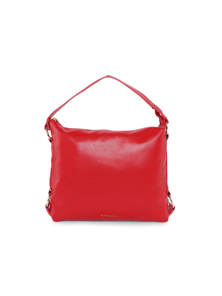 Giordano Women's Red Solid Hobo Handbags-picture-27