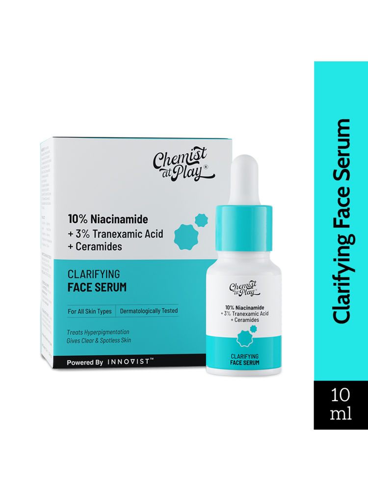 Chemist at Play Clarifying Serum, 10% Niacinamide, 3% Tranexamic Acid, For Clear & Spotless Skin-picture-17