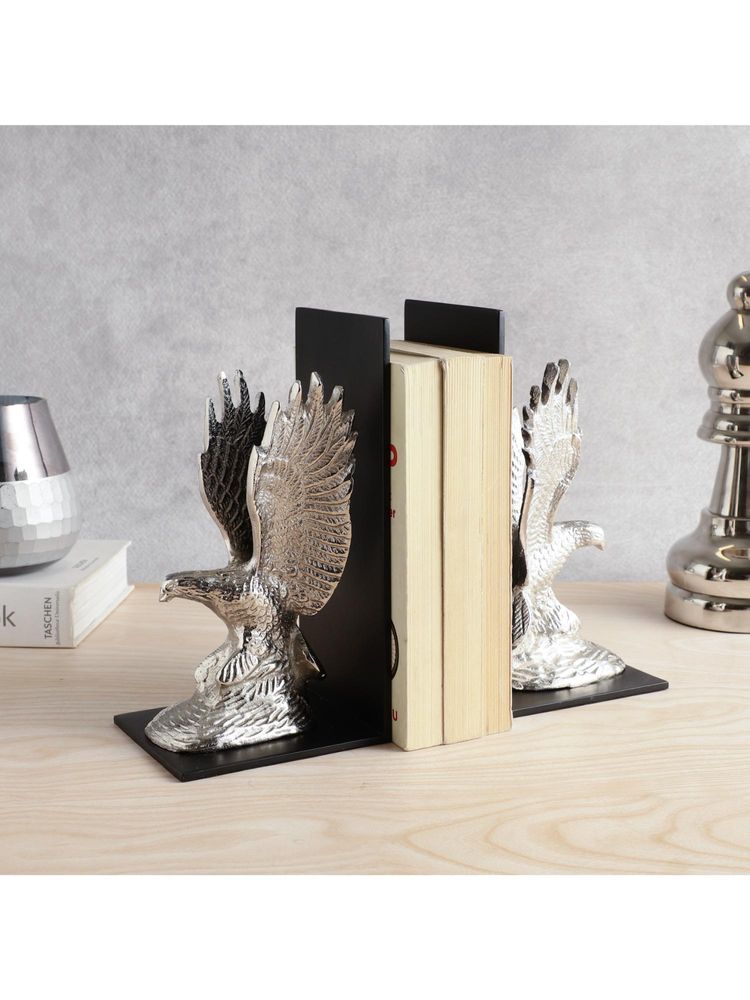 De Maison Decor The Helion Pair Bookend Silver-picture-12