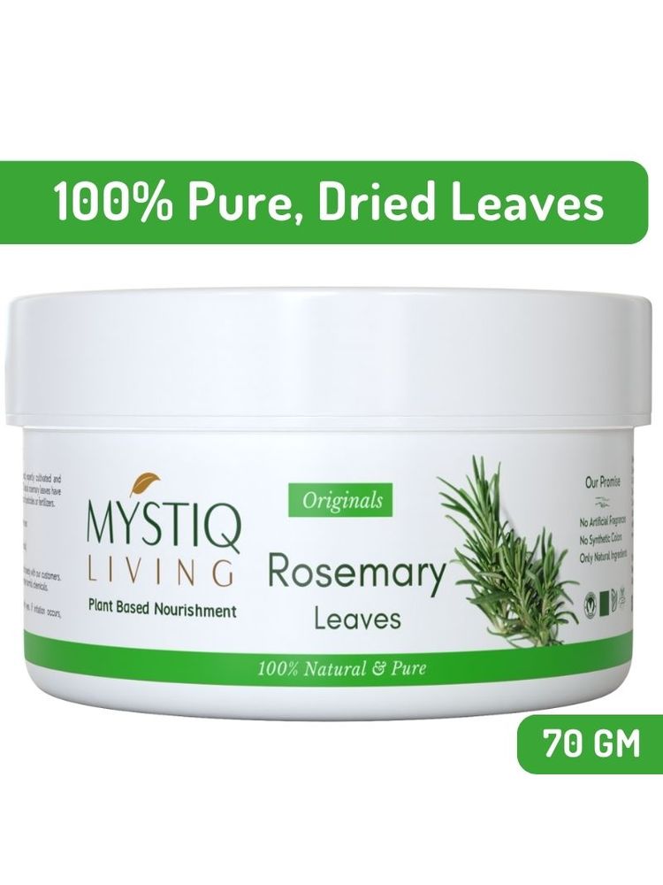 Mystiq Living Dried Rosemary Leaves for Hair Growth & Tea Infusion 100% dry and organic-image-19