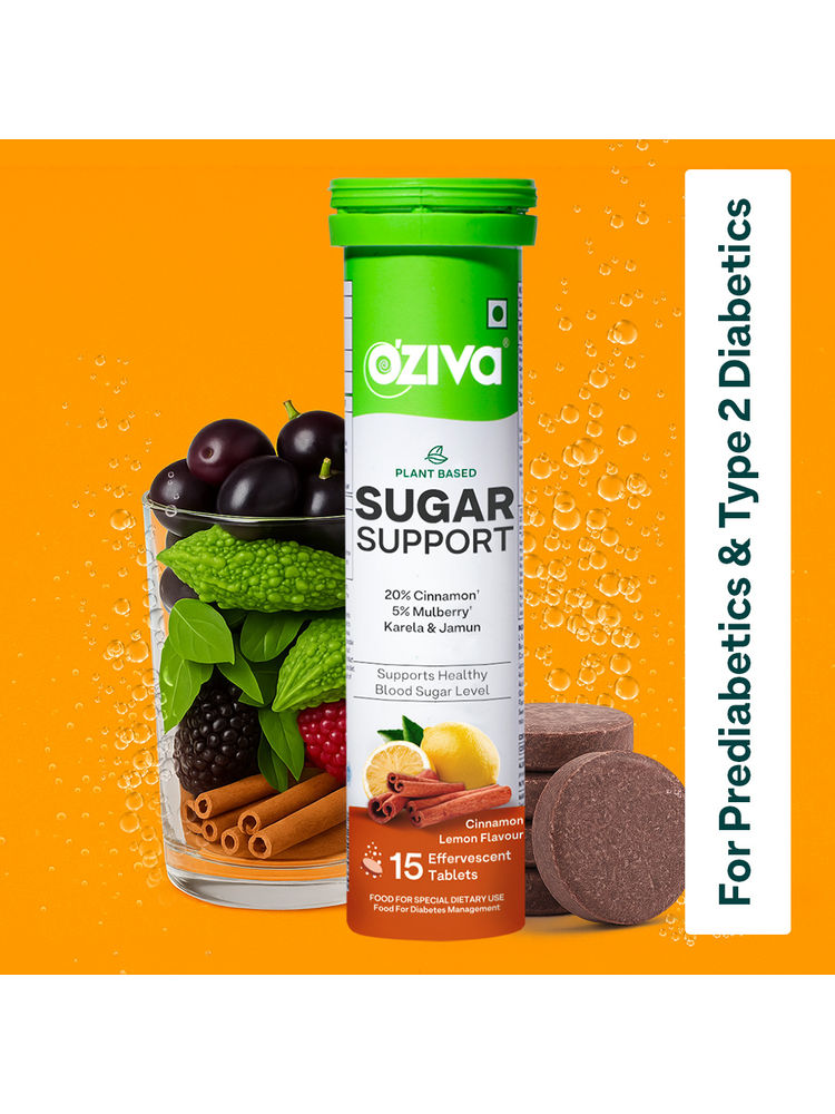 Oziva Daily Blood Sugar Support for Diabetes & Sugar Control