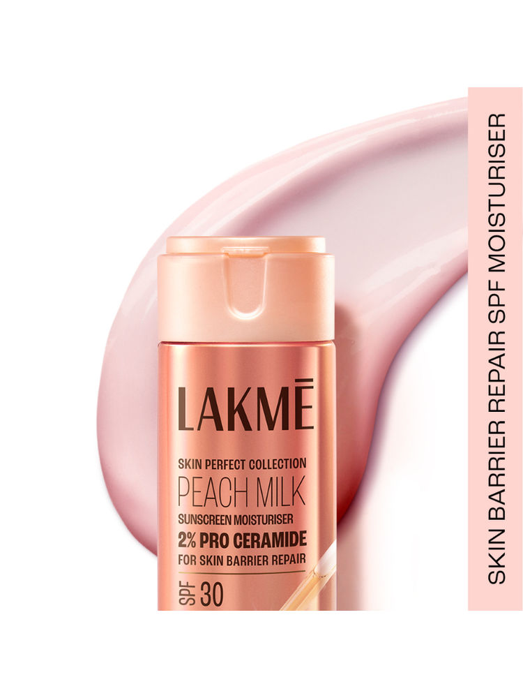 Lakme Peach Milk Moisturizer Vitamin E + SPF 30 PA++-picture-16