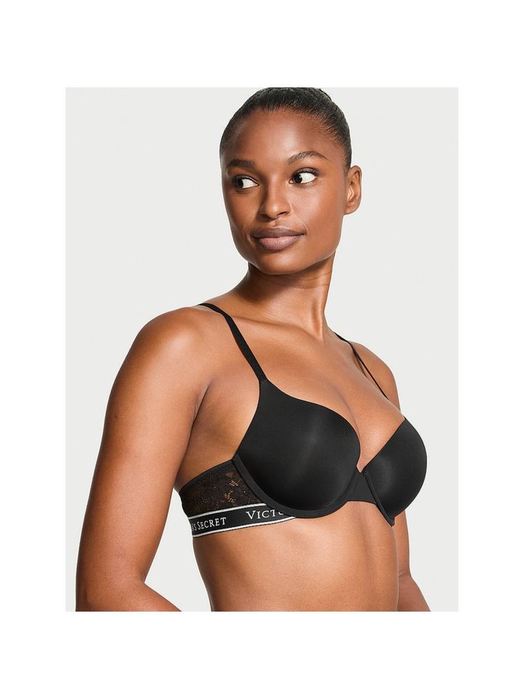 victoria's secret intimates Victoria's Secret The T-shirt Push-Up Perfect Shape Lace-Trim Bra-picture-14