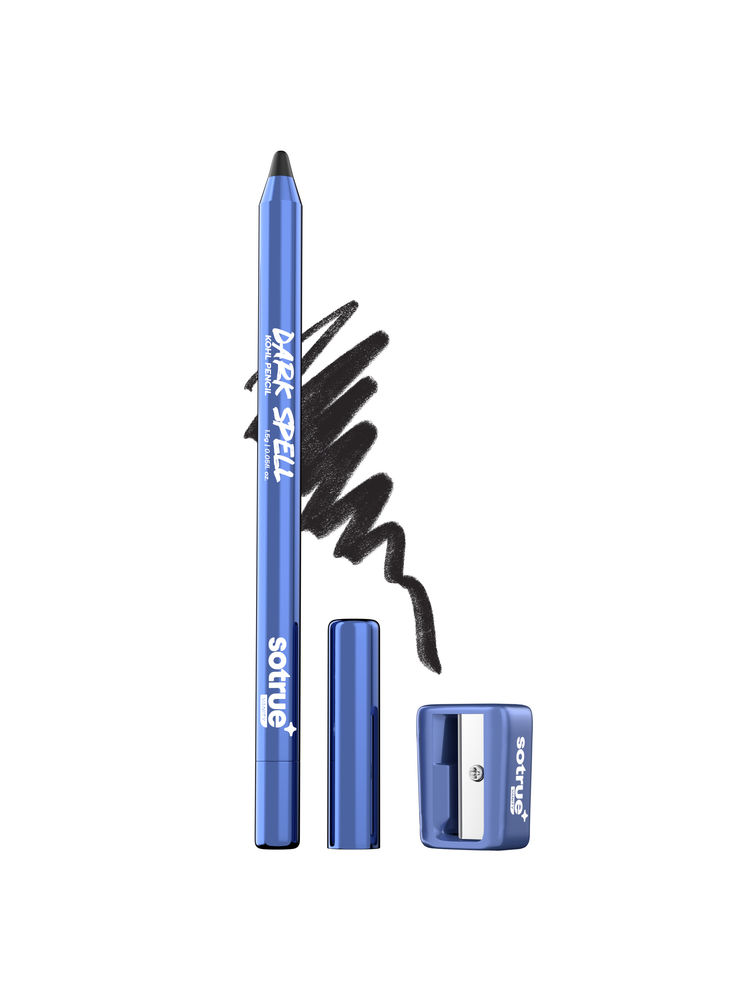 Sotrue Dark Spell Kohl Kajal Pencil With Sharpener - Black