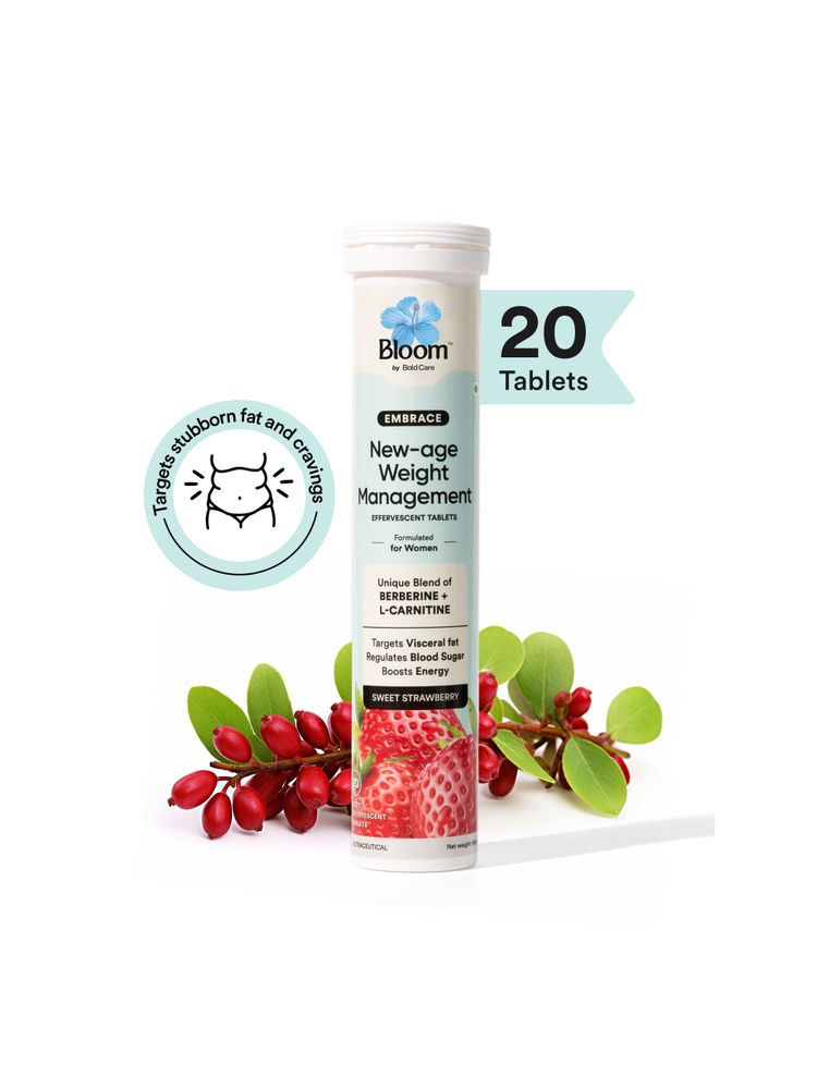 Bloom by Boldcare Berberine + L-Carnitine Effervescent Tablets Complete Weight Management-image-10