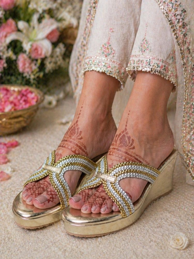 Sandal Stories Glitz Wedge Sandals-picture-28