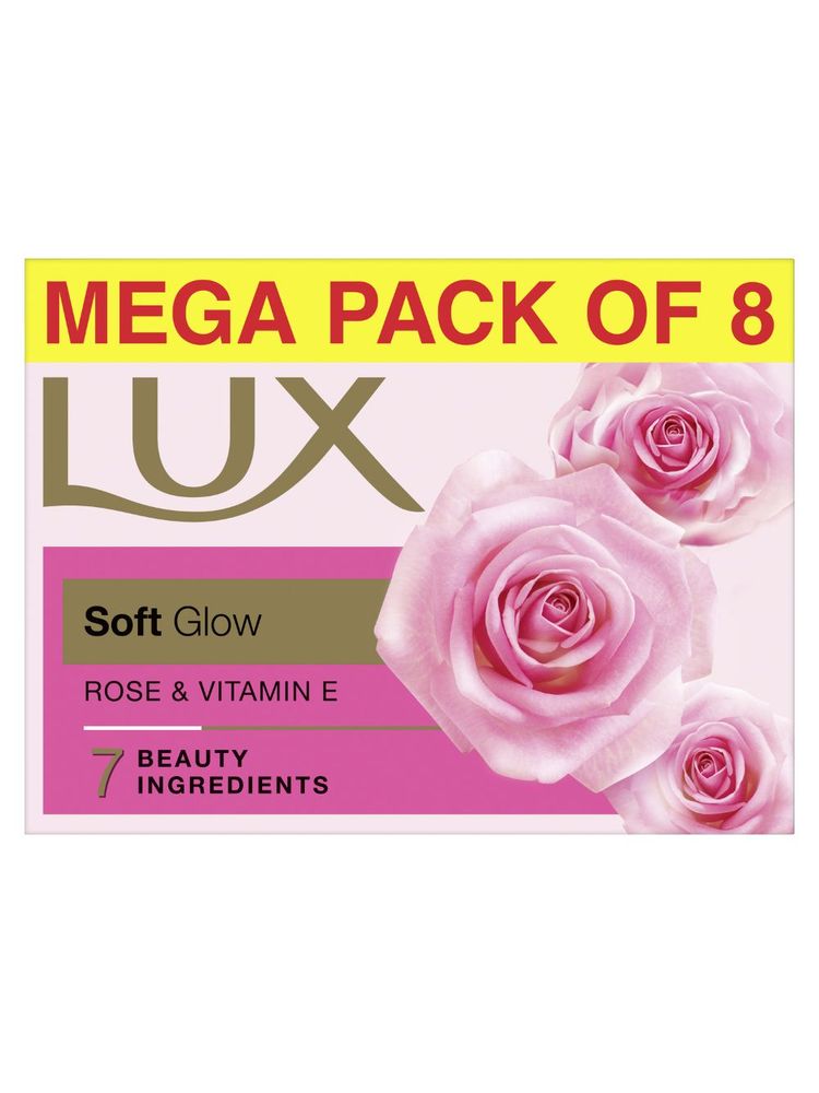 Lux Soft Glow Rose & Vitamin C & E For Radiant Glowing Skin Beauty Soap-image-10