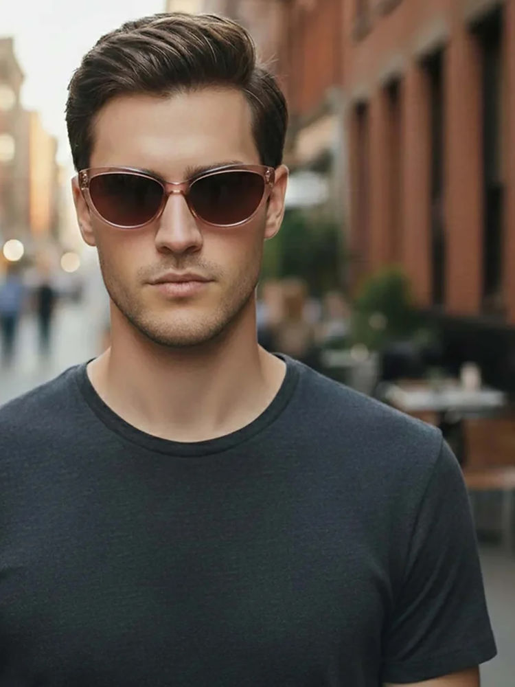 Zaadran Serbia Pink Wayfarer Sunglasses-image-38