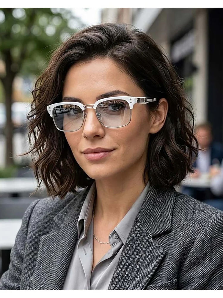 Zaadran Solomon White Silver Wayfarer Sunglasses-picture-28