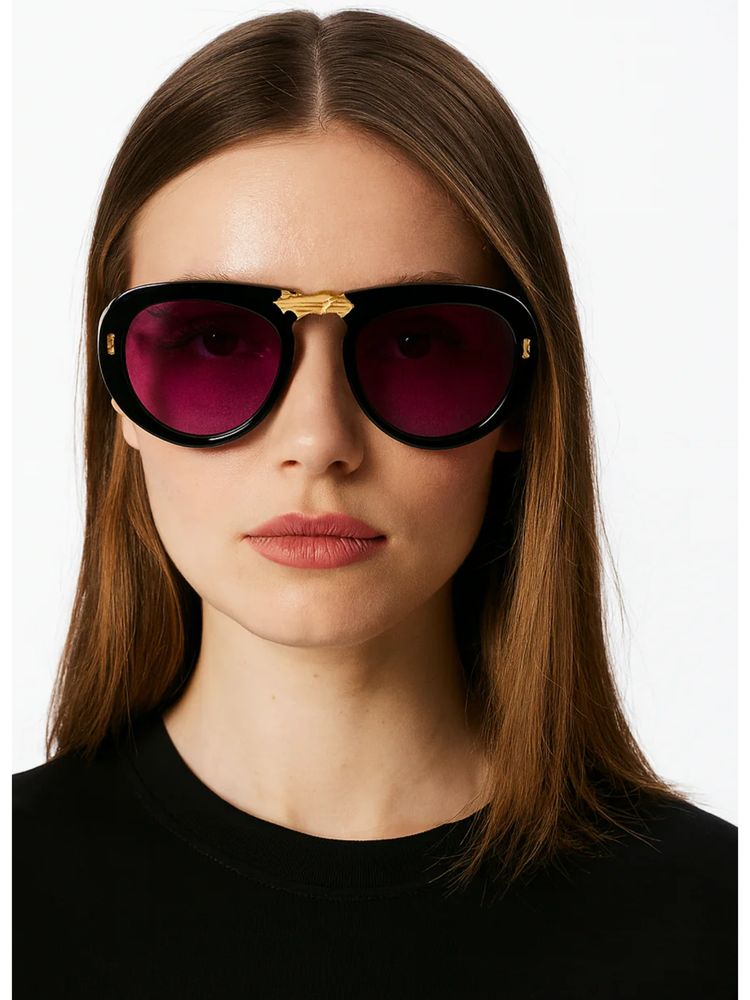 Zaadran Toronto Flamingo Foldable Aviator Sunglasses-picture-12