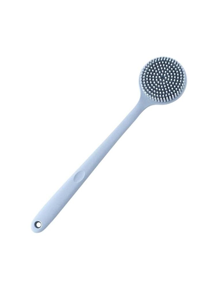 Bronson Professional Back Cleansing Scrubber Silicone Bath Brush With Long Handle (Color May Vary)
