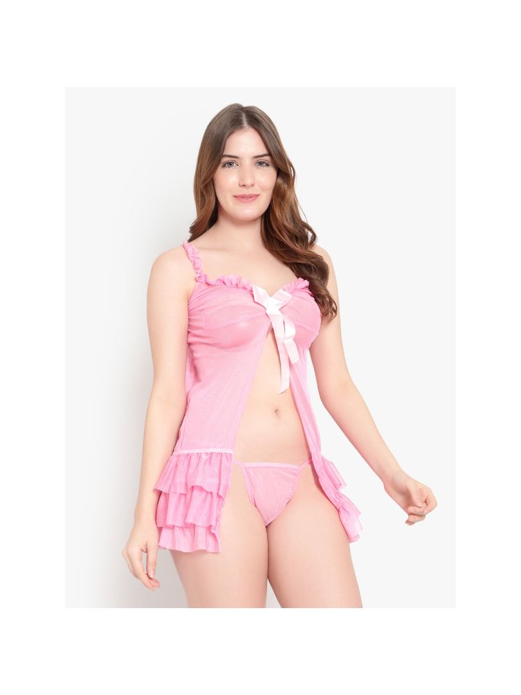 BRACHY Babydoll and Panty Pink (Set of 2)-picture-4