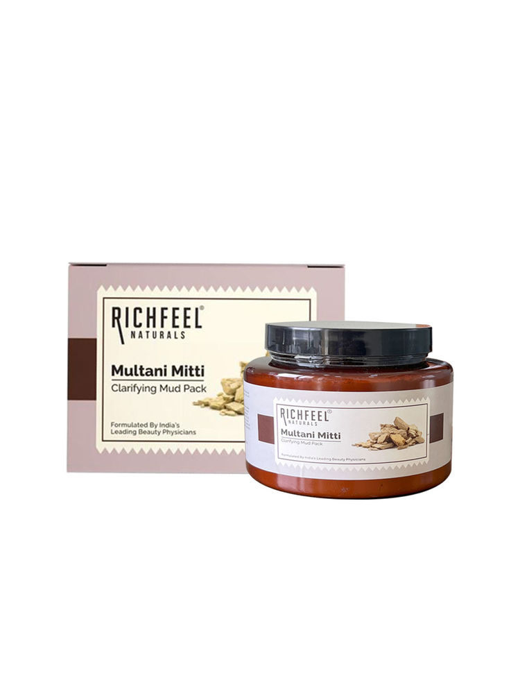 Richfeel Multani Mitti Powder (Fuller's Earth) For Soft and Glowing Skin-image-22