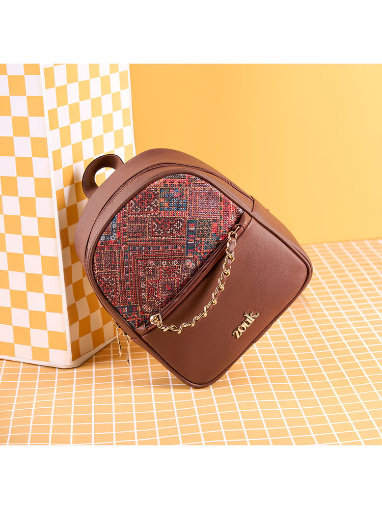 Zouk Mayra Mini Backpack Bhuj Rabari-picture-10