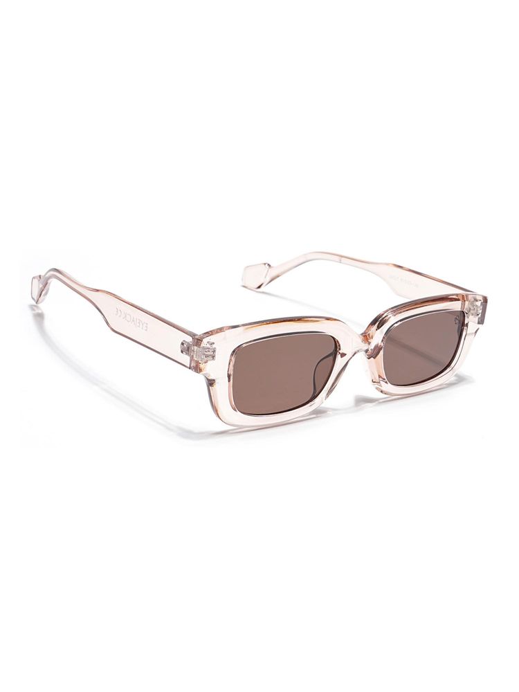 Eyejack Unisex Wayfarer Brown Frame Brown Lens Sunglasses - 58027CL895 (50)-image-8