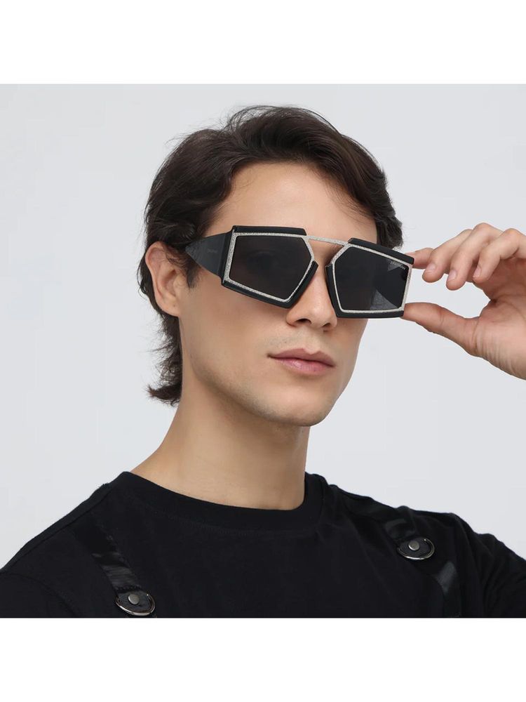 Zaadran Unisex Brazil Grey Lens Sunglasses (54)-image-12