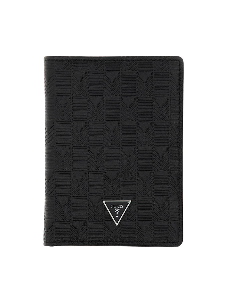 guess fashion Guess Black Textured Pu Wallet-picture-27