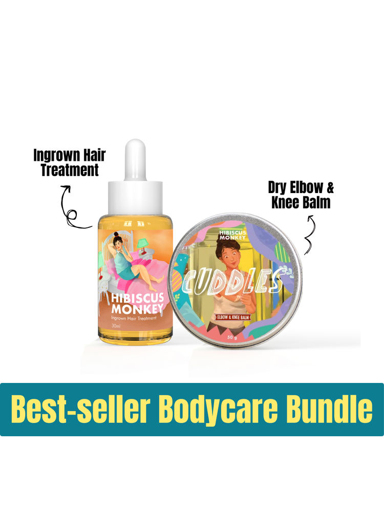Hibiscus Monkey Ingrown Hair Treatment And Cuddles Elbow & Knee Balm-picture-16
