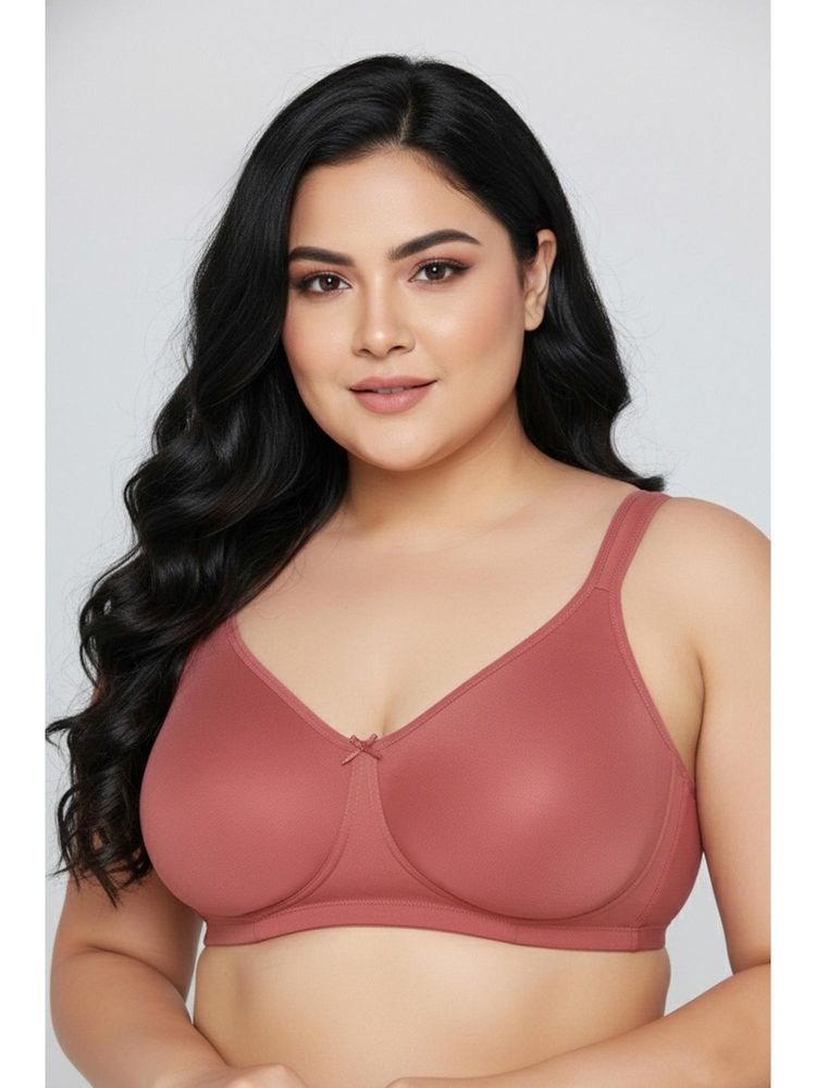 Zivame True Curve Non Wired Full Coverage Super Support Bra - Dusty Cedar-picture-40