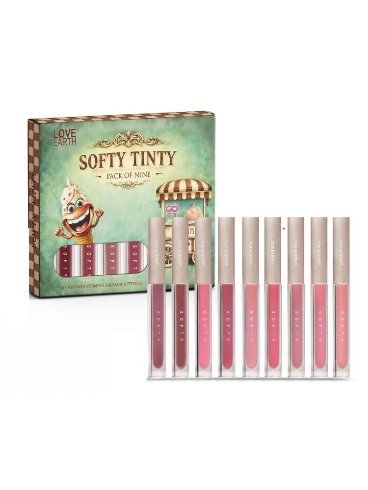 Love Earth Softy Tinty Lipstick - Pack Of 9-picture-15