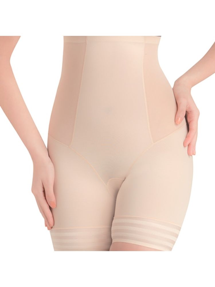 Swee Coral High Waist And Short Thigh Shaper For Women - Nude
