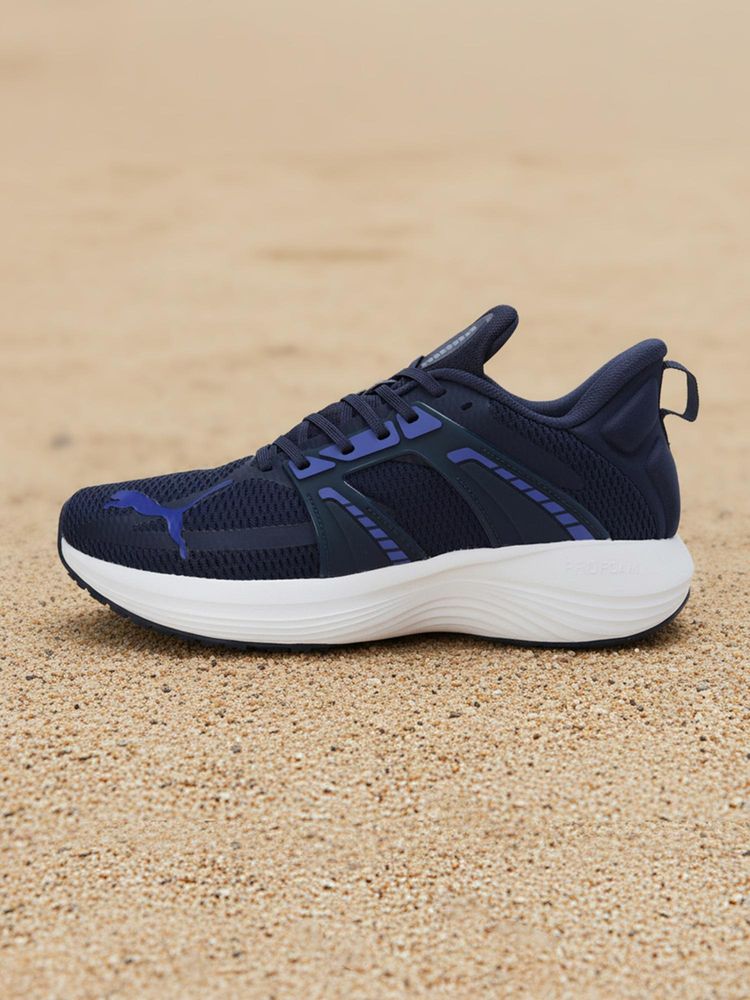 Puma Scend Progressive Unisex Navy Blue Running Shoes-image-46