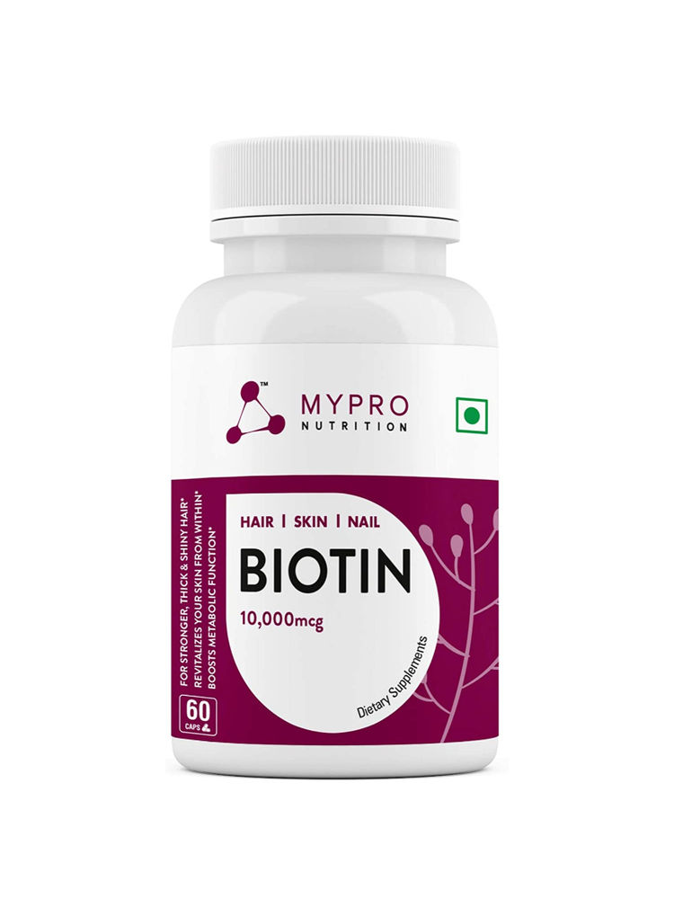 MYPRO SPORT NUTRITION Mypro Nutrition Biotin 10,000 mcg Beauty Capsules - For Men And Women-picture-36
