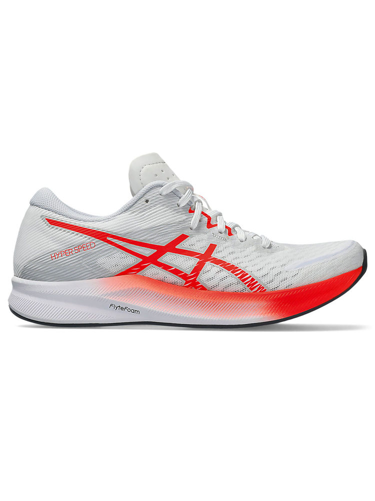 ASICS Hyper Speed 3 Off White & Orange Women Running Shoes-image-3