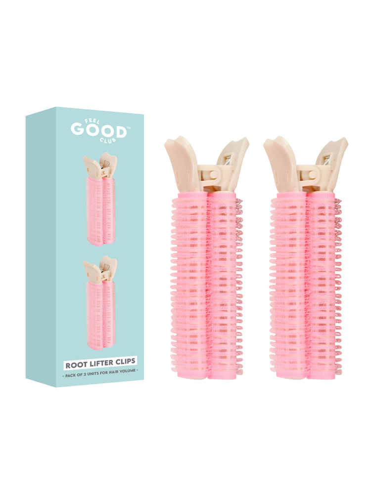 Feel Good Club Root Lifter Hair Volumizing Clips For Heatless Bounce To Flat Hair - Set Of 2