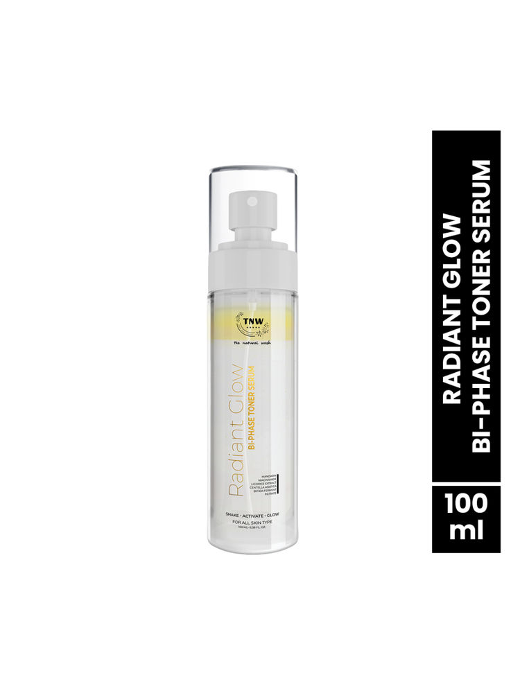 TNW The Natural Wash Radiant Glow BI-Phase Toner Serum 2 In 1 Double Layer-image-17