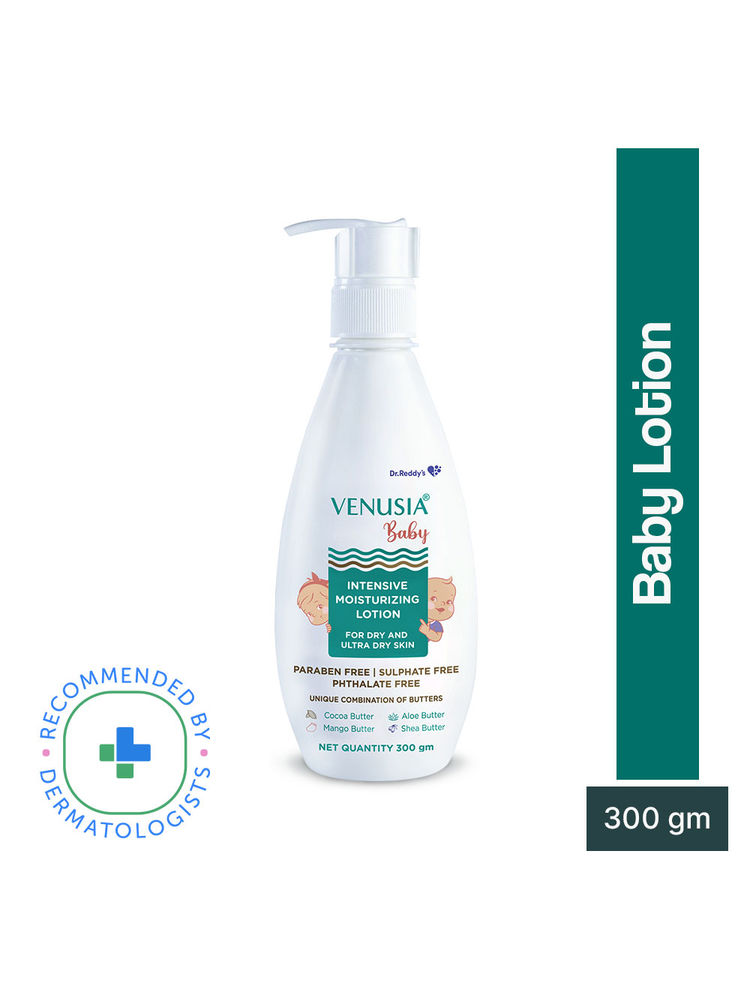 Venusia Baby Intensive Moisturizing Lotion For Dry & Ultra Dry Skin|24 hrs Moisturization| 300 g|
