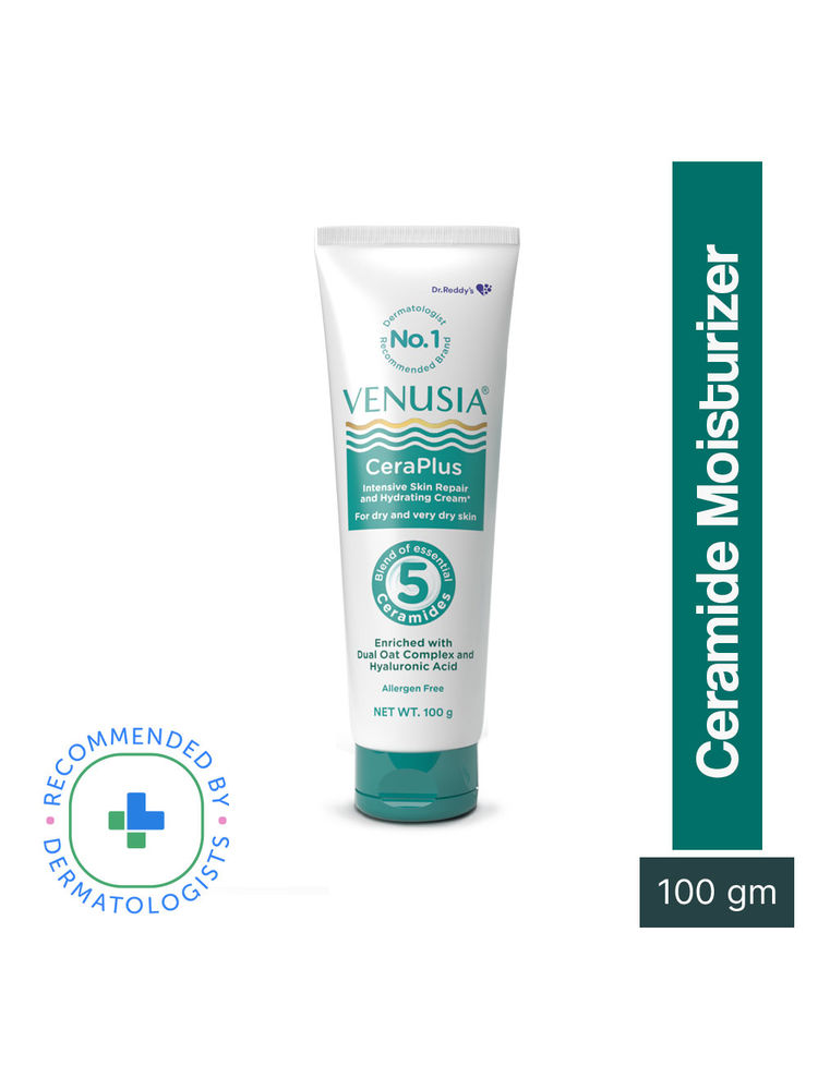 Venusia CeraPlus Cream for dry skin | All-Day Intense Hydration| 100g-image-5