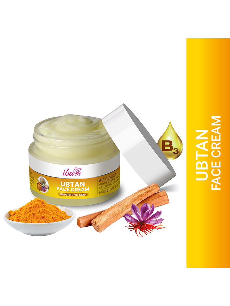 IBA Ubtan Face Cream With Turmeric, Sandalwood & Saffron For Brightens Skins-picture-29