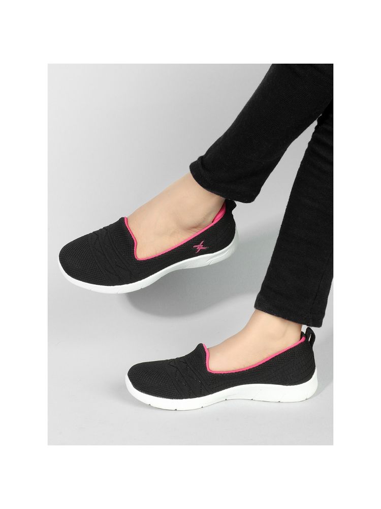 Carlton London Black Design Women Slip-On Sneakers-picture-24